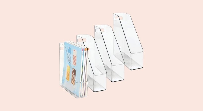 Transparent Magazine Holder