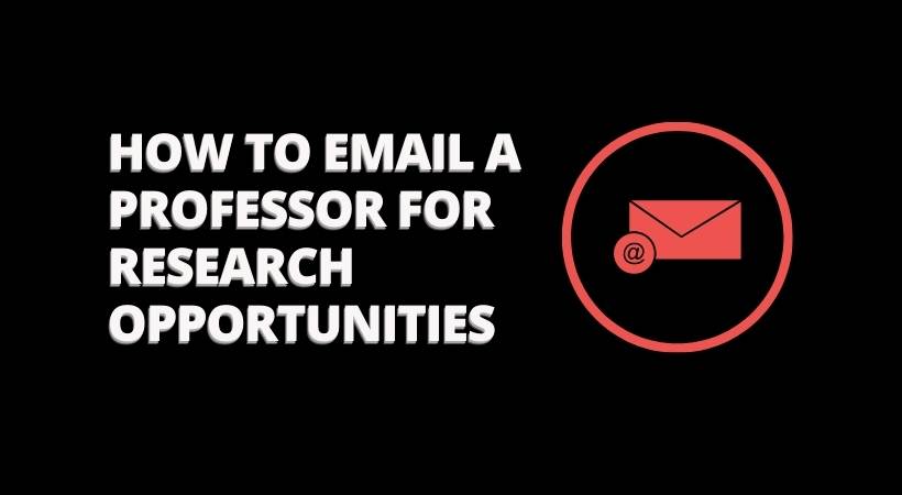 Email a professor