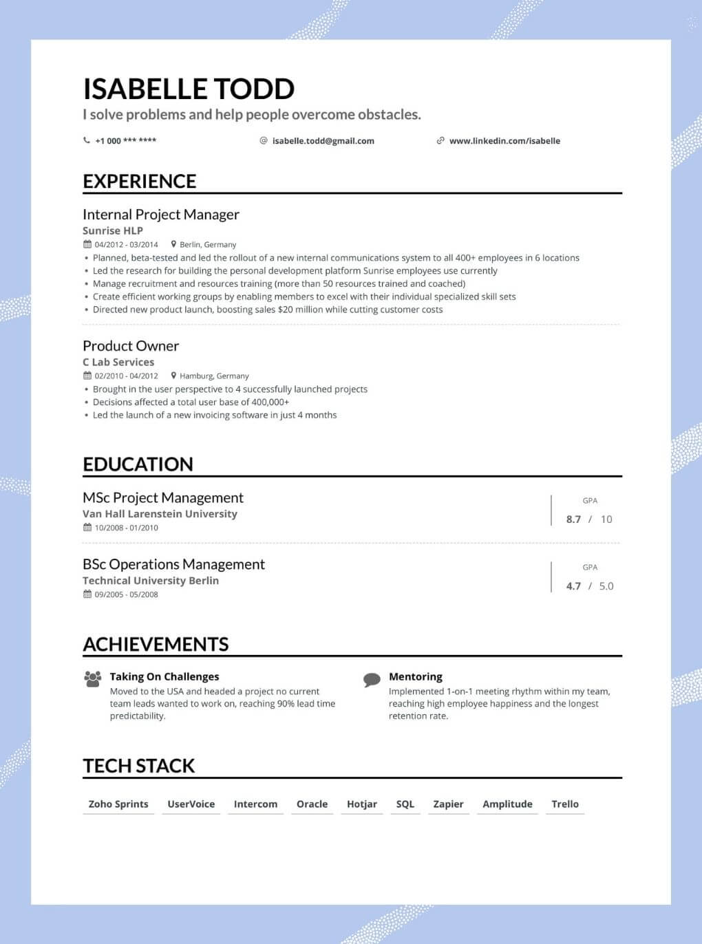 part time jobs resume canada