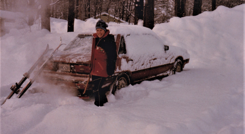Grace surviving winter in Canada